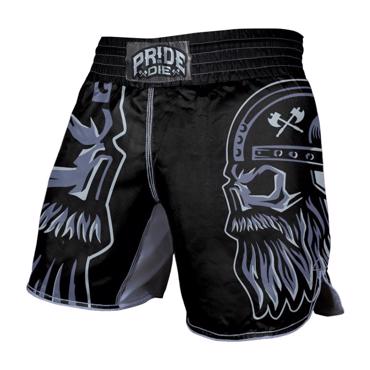 Pride Or Die brotherhood v2 MMA Shorts - Black